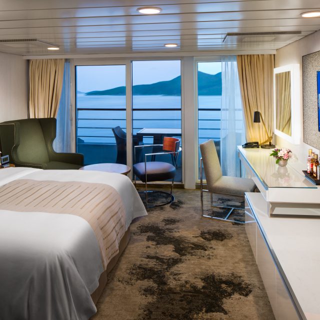 China & Japan with Azamara Club Continent SuiteClub Continent Suite - Room #8066 Deck 8 Midship Portside.Azamara Journey - Azamara Club Cruises