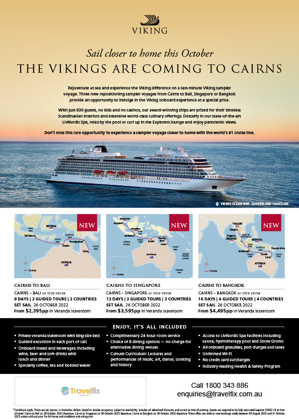 Viking Cruises River & Ocean Voyages Book with Travelfix